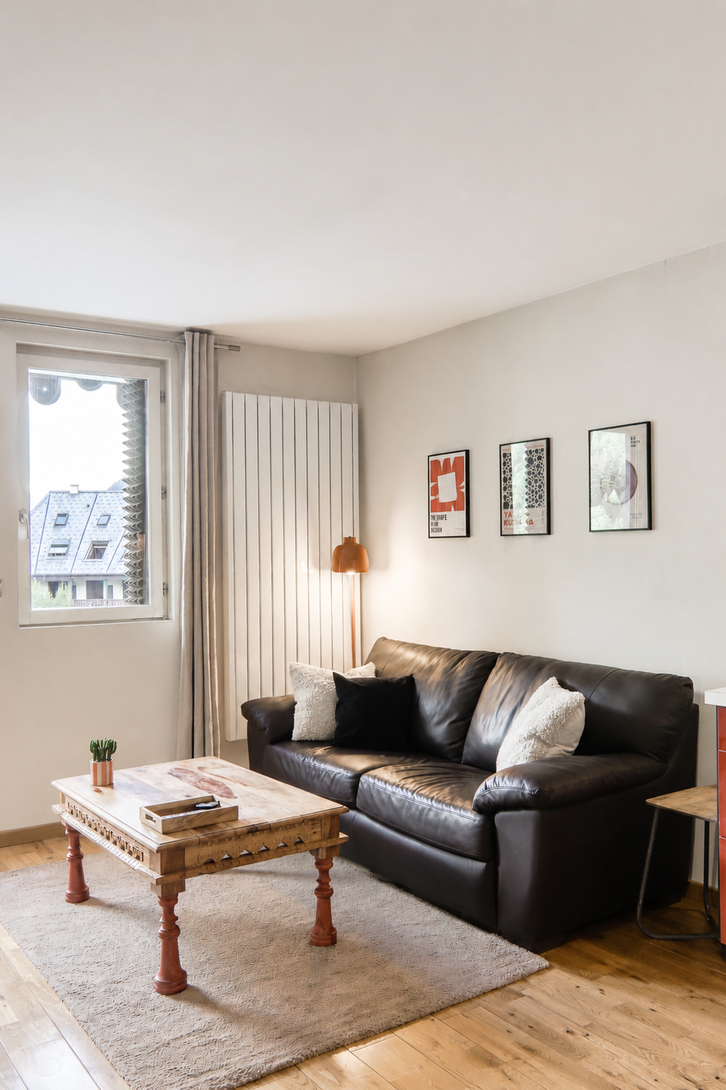 A comfortable and bright living area.