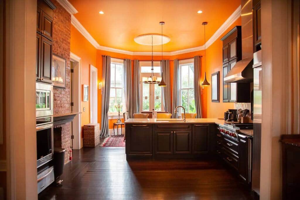 The Kitchen, as viewed from the Central Hall.
The Kitchen, as viewed from the Central Hall.