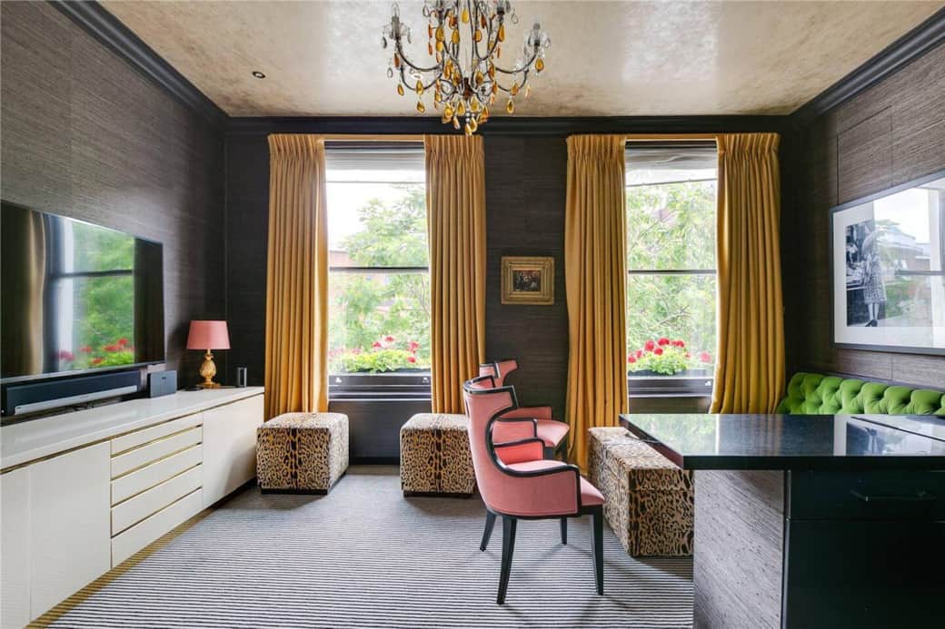 Spacious living and dining area with a large Smart TV, comfortable seating and large windows filling the room with natural light. A welcoming space for families of up to 4 guests to relax, dine and unwind during their London stay. Spacious living and dining area with a large Smart TV, comfortable seating and large windows filling the room with natural light. A welcoming space for families of up to 4 guests to relax, dine and unwind during their London stay.