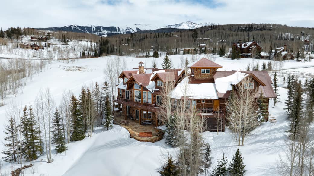 Enjoy walks or cross country skiing out the door during our winter season!
