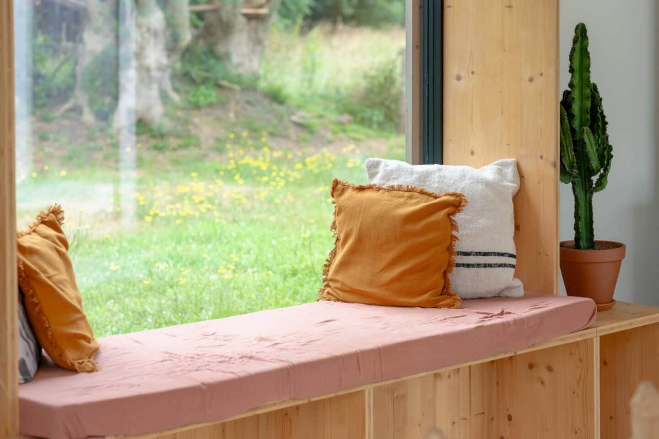 Petit espace agréable pour se poser 