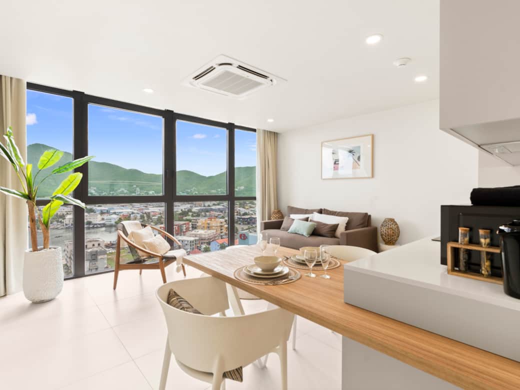 View From Living Room Area View From Living Room Area