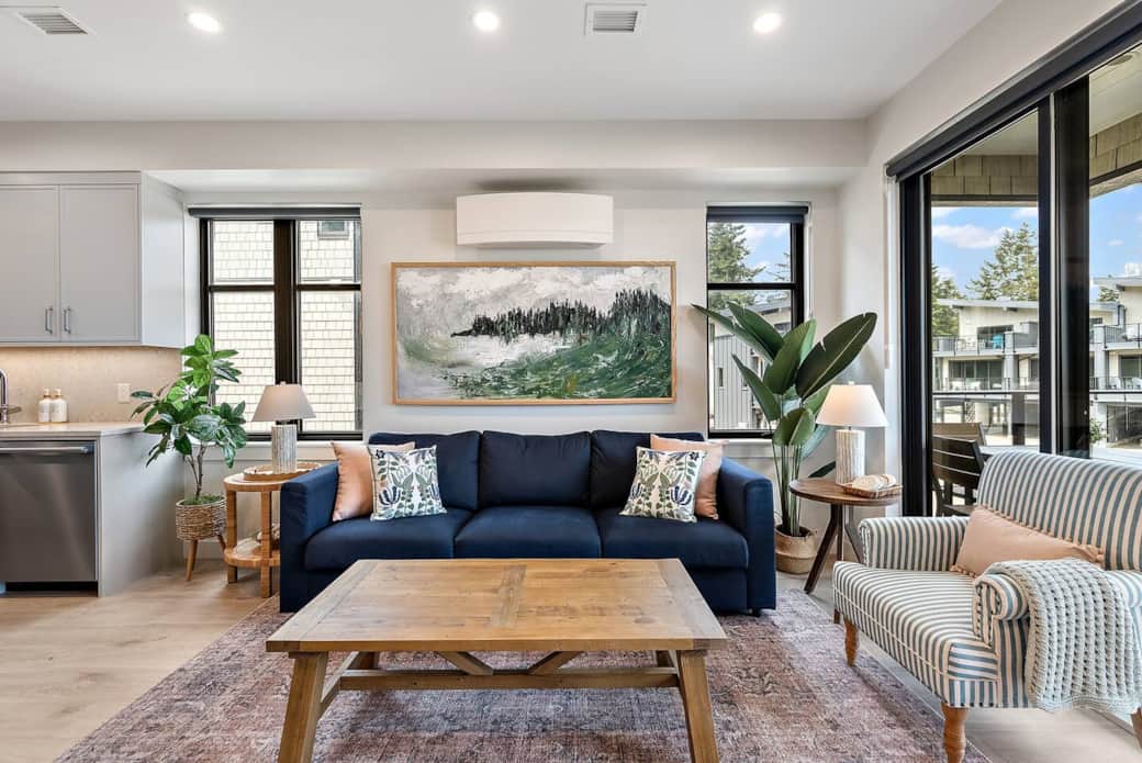 Stylish cabana-inspired design with comfortable seating for 4