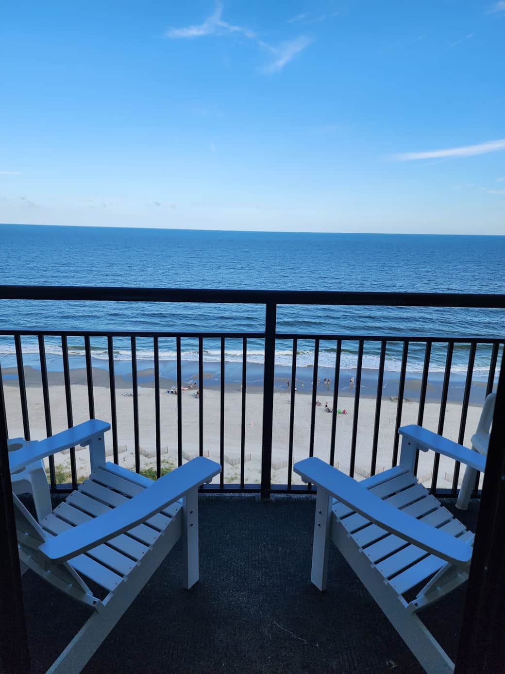 Private Oceanfront Balcony with amazing view