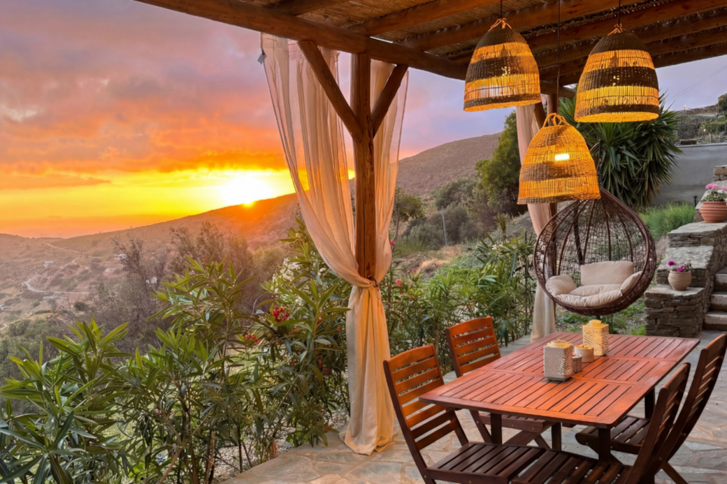 Villa Kotseli Andros_ Garden Residence - Outdoor