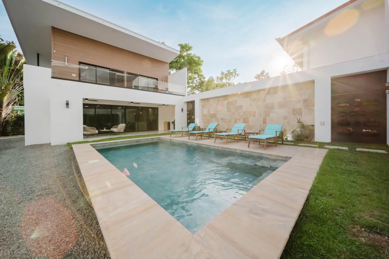 Pool with villa#2