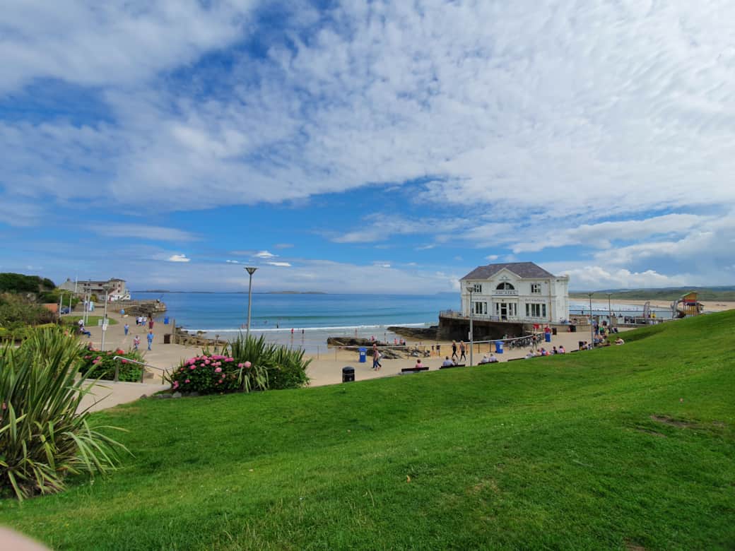 Local beach 5/10mins walk