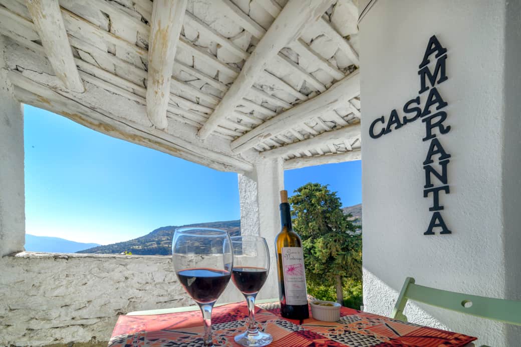 Entraday porche Casa Amaranta