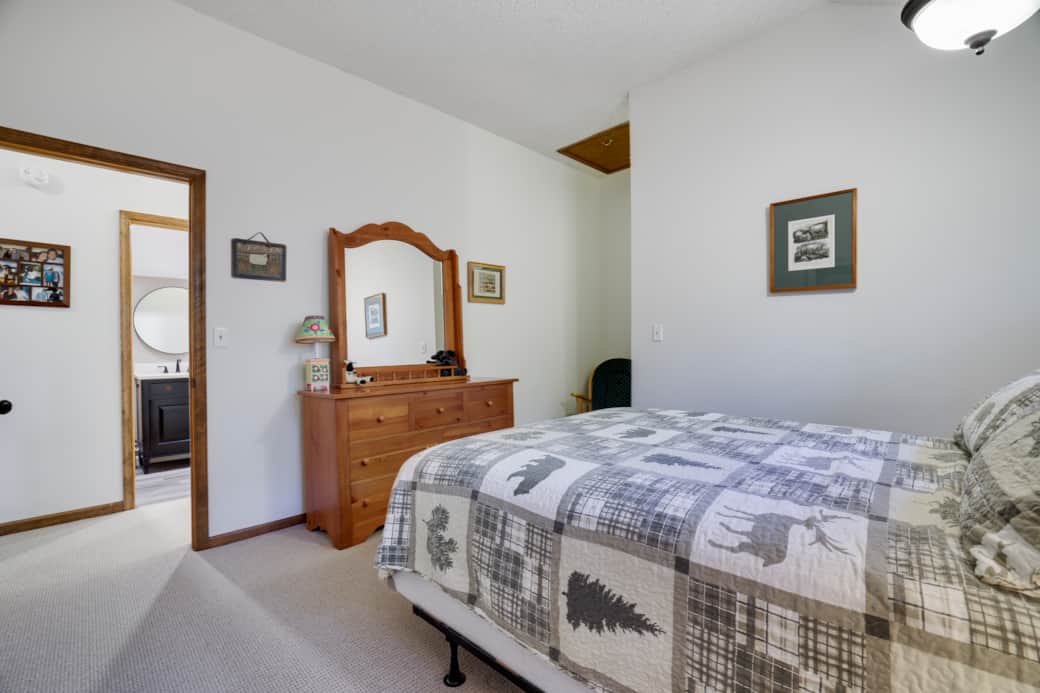 2nd floor bedroom across from new bath