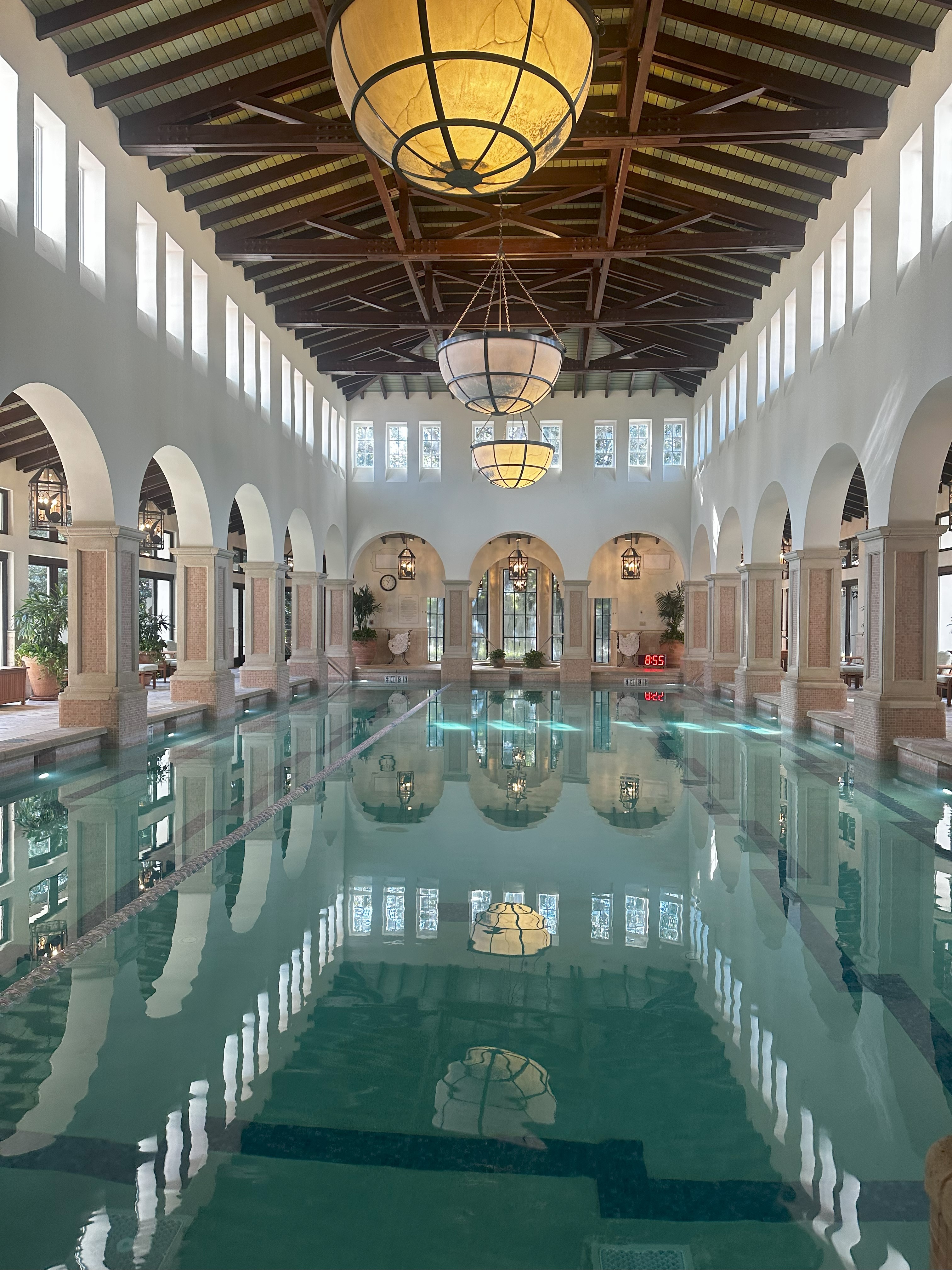 Sea Island indoor pool