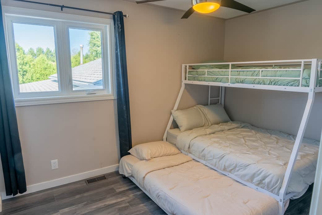 Upstairs Bedroom Triple Bed