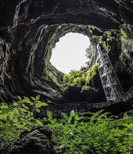 Les salles souterraines du gouffre de Padirac