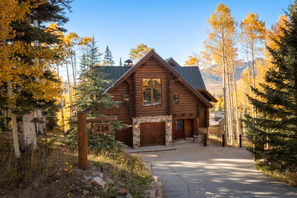 Front exterior view from Benchmark Drive of Bear Lodge Front exterior view from Benchmark Drive of Bear Lodge