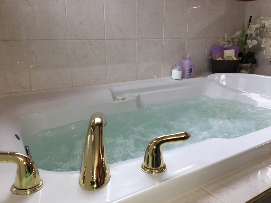 Master On-Suite Bathroom Jacuzzi Tub