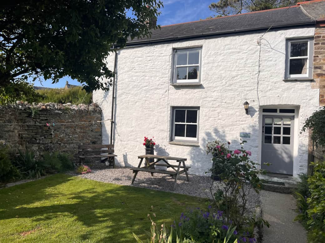 Front of cottage