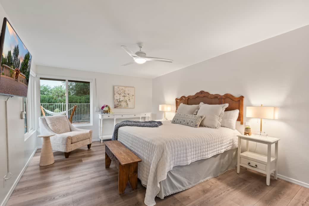 Master Bedroom Suite with TV