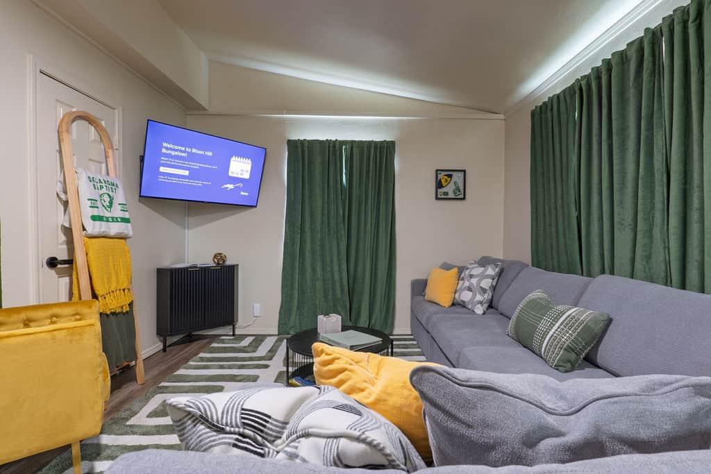 Living Room, Sectional & Accent Chair, 50" Roku TV Living Room, Sectional & Accent Chair, 50" Roku TV