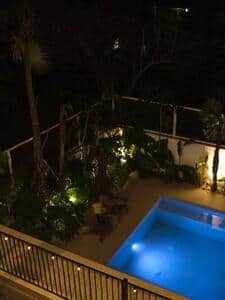 Aginana Pool at Night Aginana Pool at Night