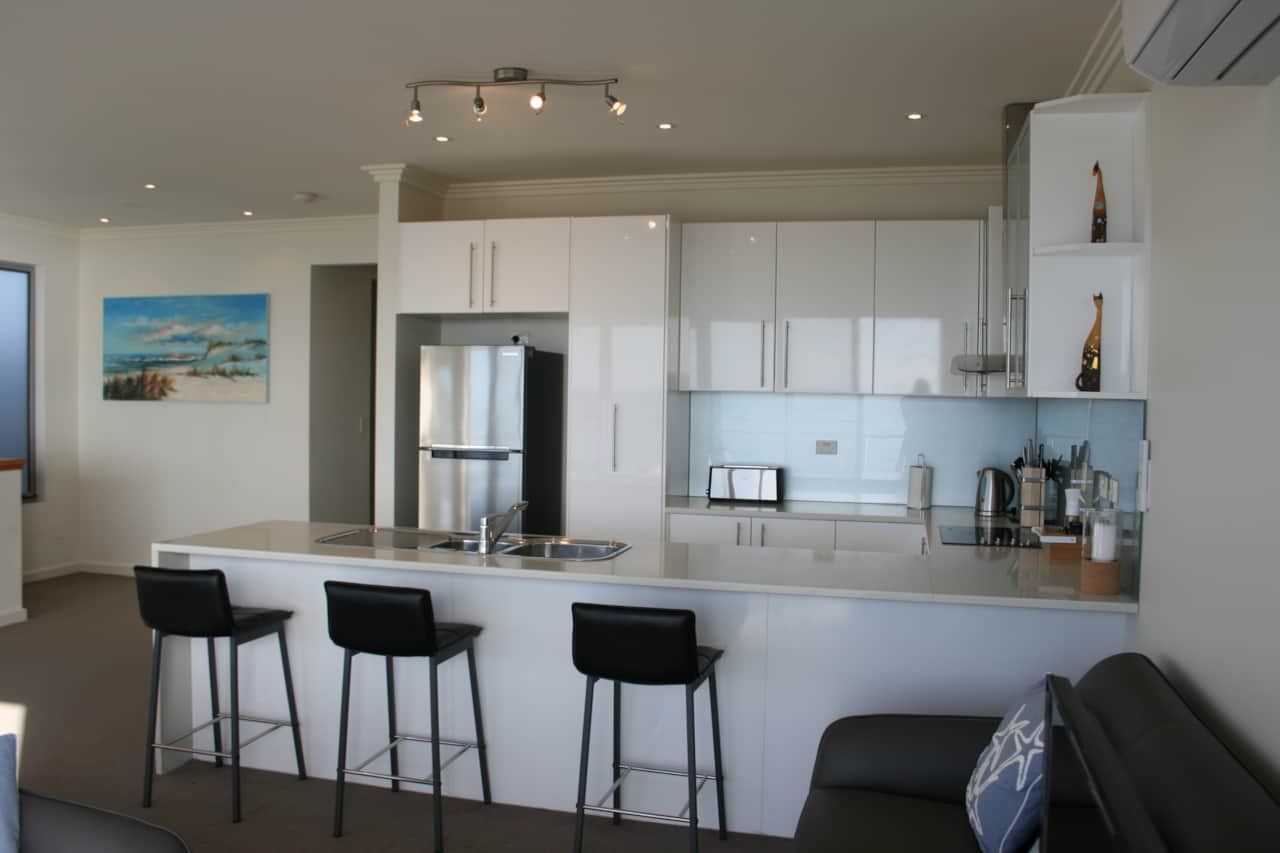 kitchen bench, kitchen and stools