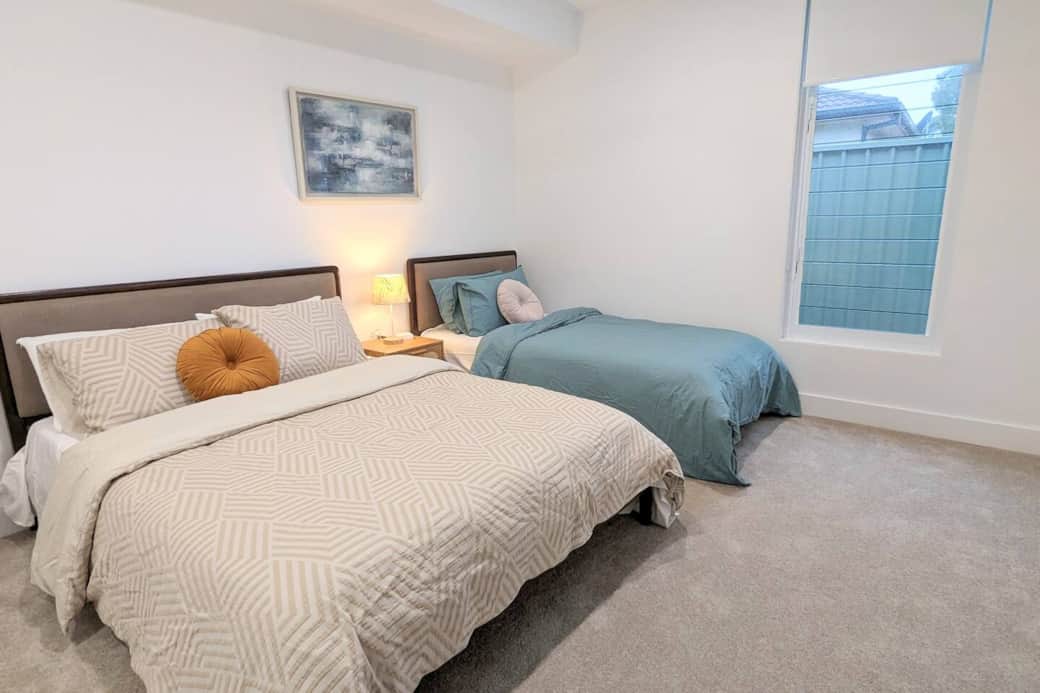 a spacious room where the kids can have fun on their own or a seperate room for a small family