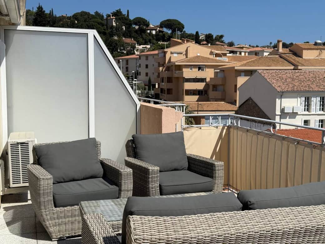 Grande terrasse plein sud