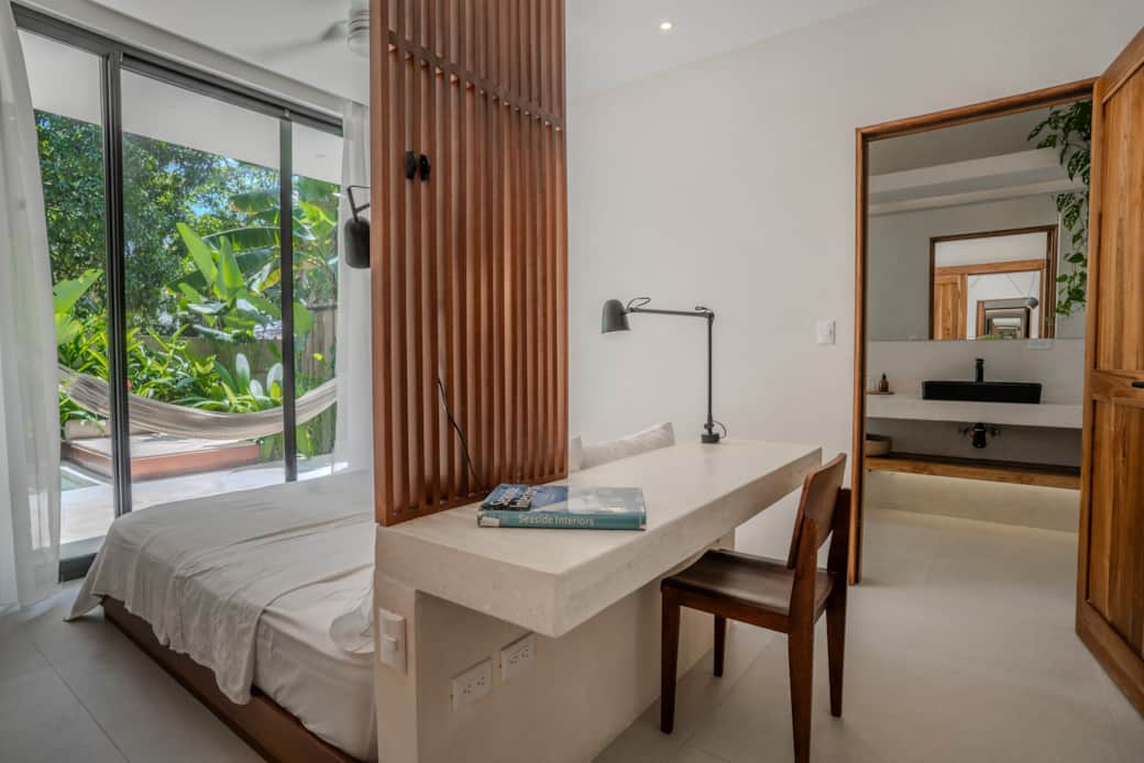 Bedroom 1 with working area
