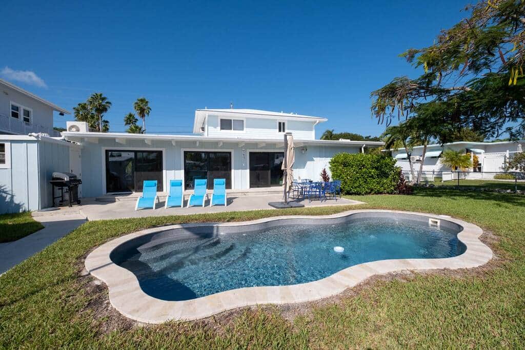 Pool and Backyard Area