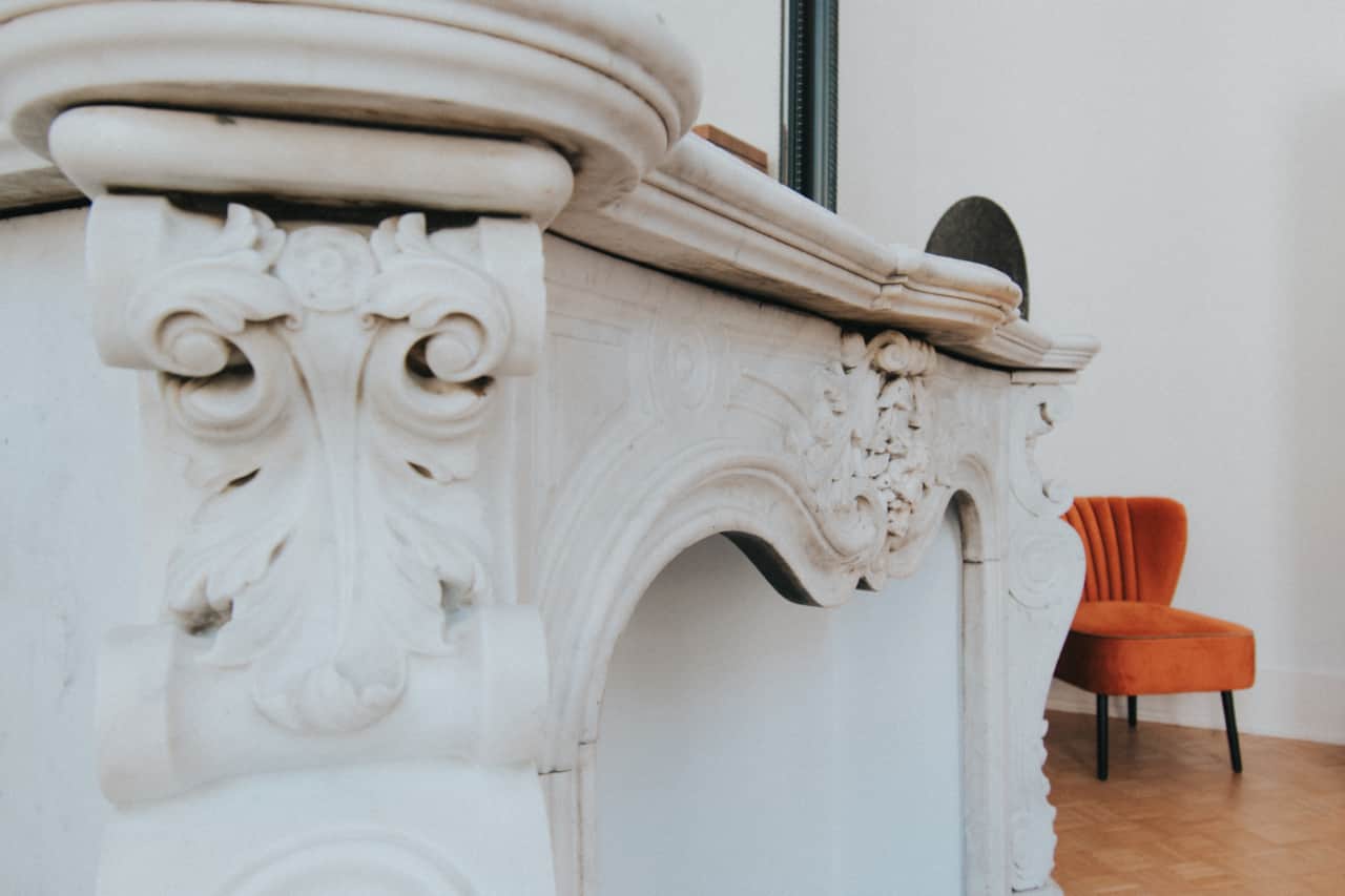 Camille mantelpiece detail