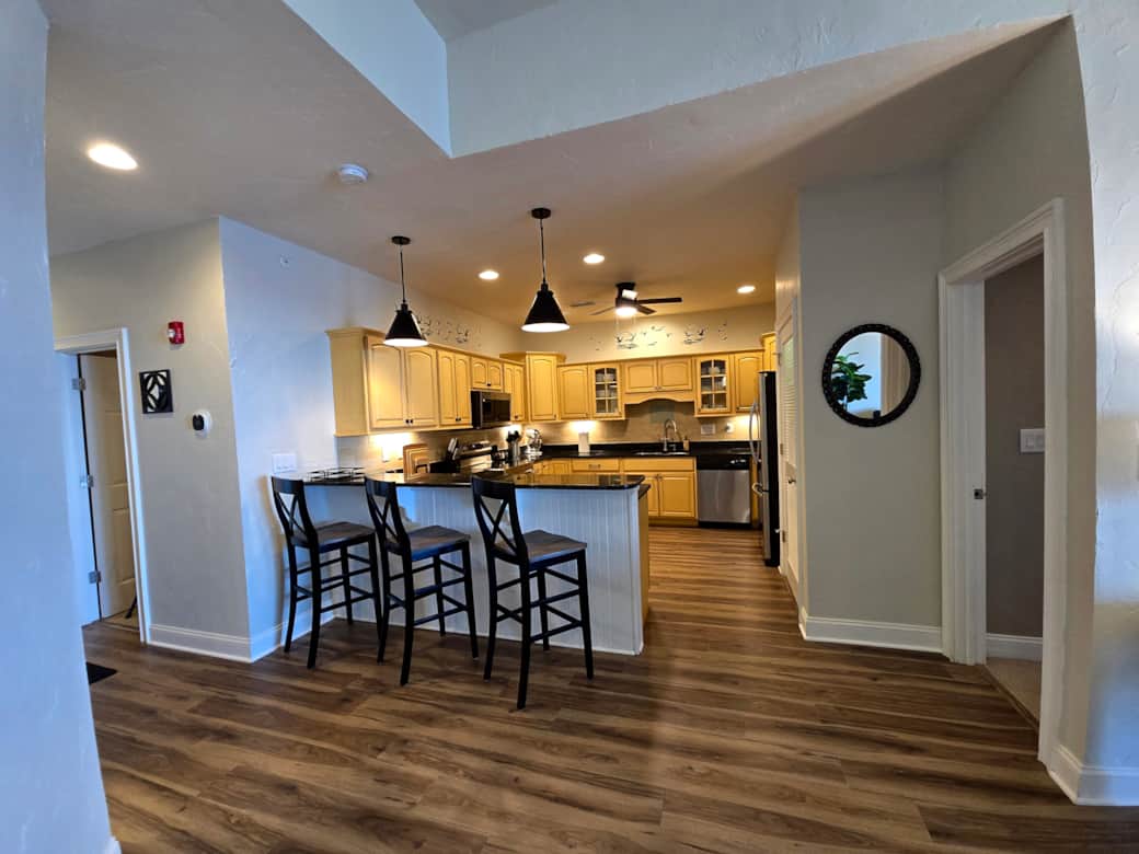 Kitchen view 2