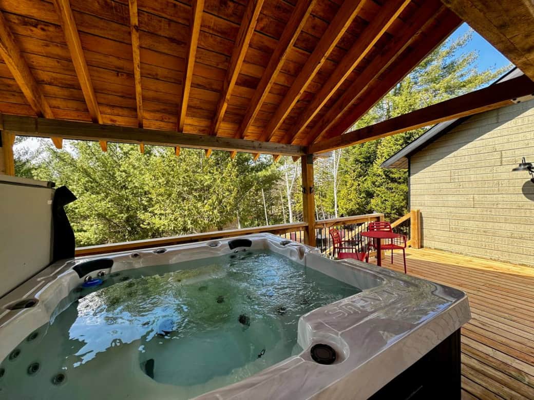 Notre spa, ouvert à l'année. 