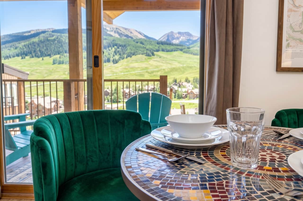Easily jump off the trail and back to your condo for a relaxing lunch.