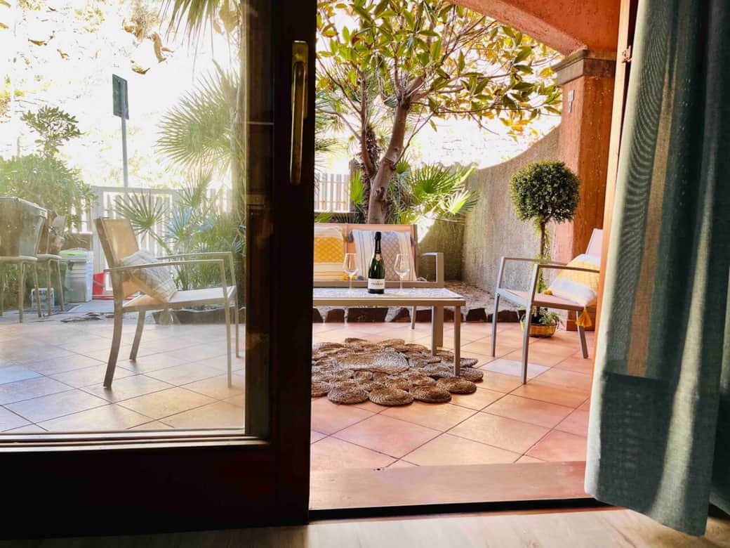 Main Patio and relaxing area