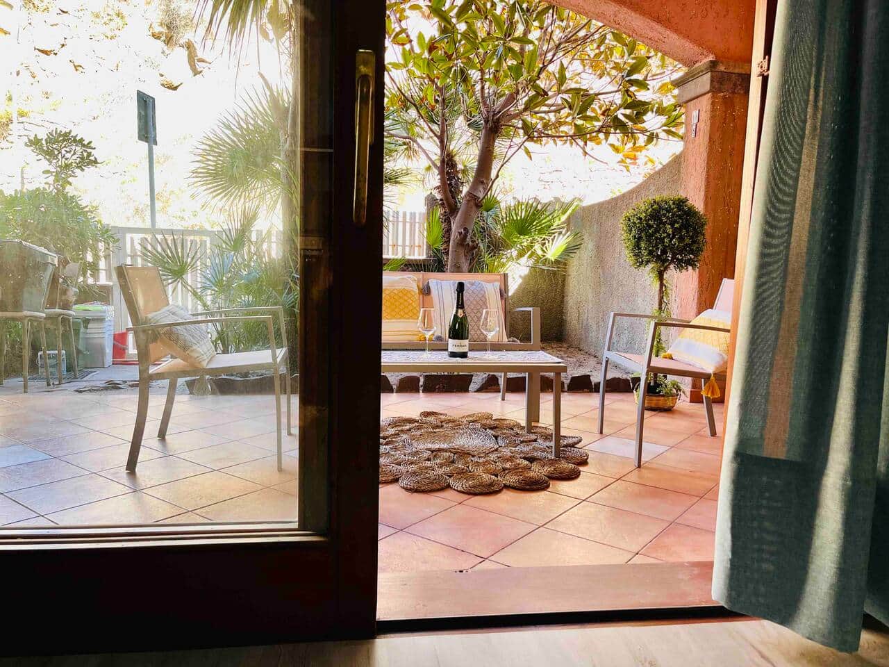 Main Patio and relaxing area