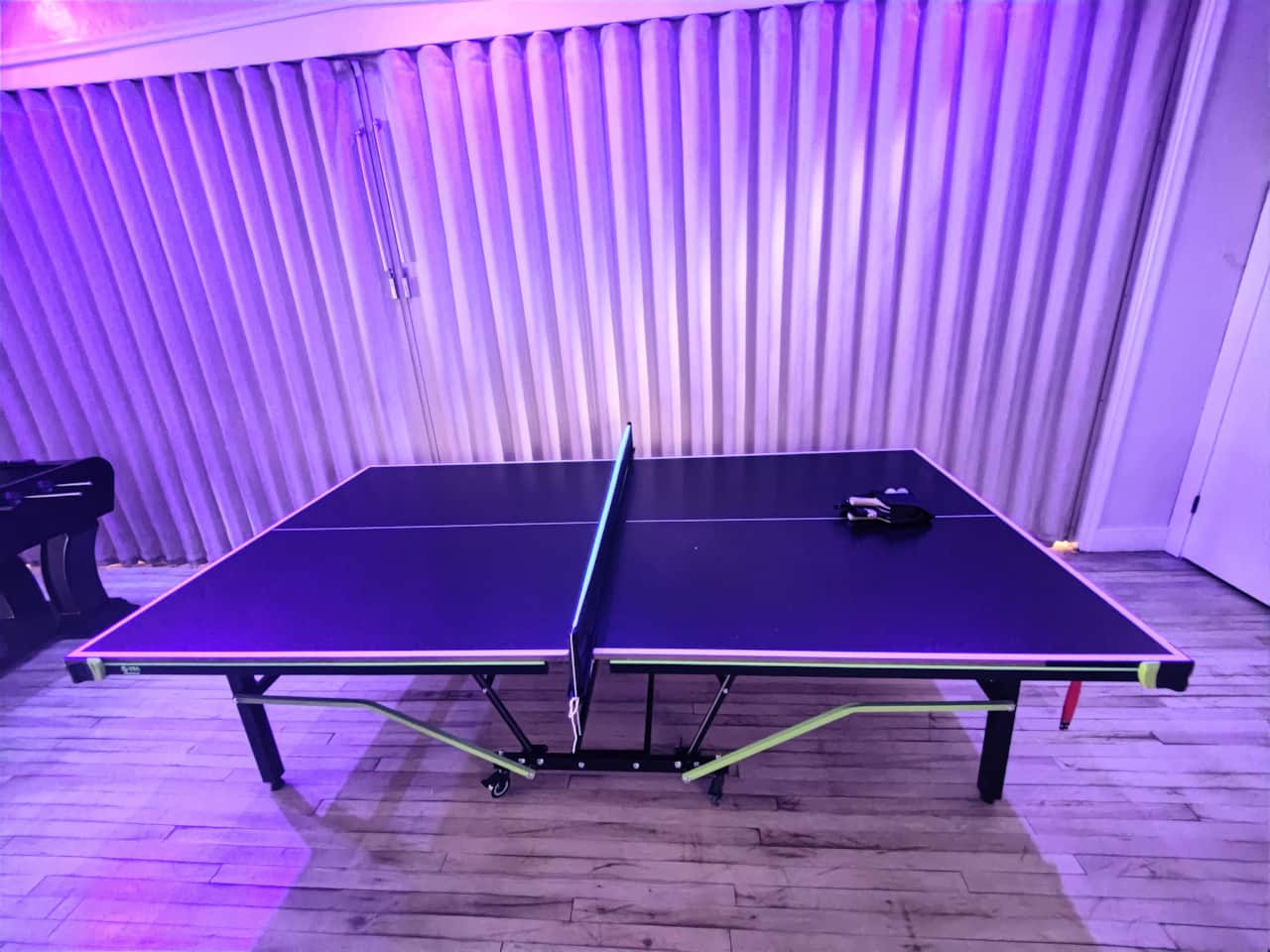ping pong table, fun activities McKinley Mansion, Pocatello, Idaho