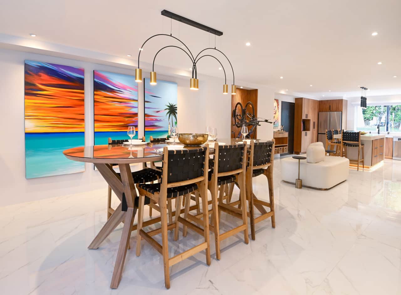 Casa graciela pequena dining room