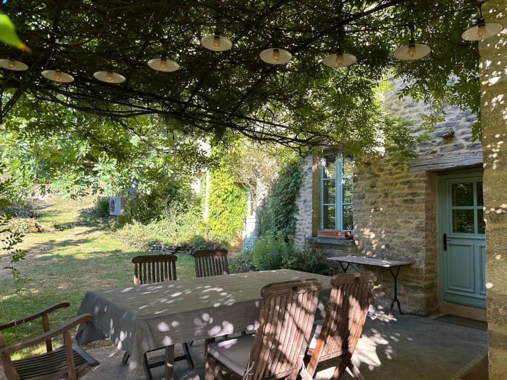 Table à manger extérieure