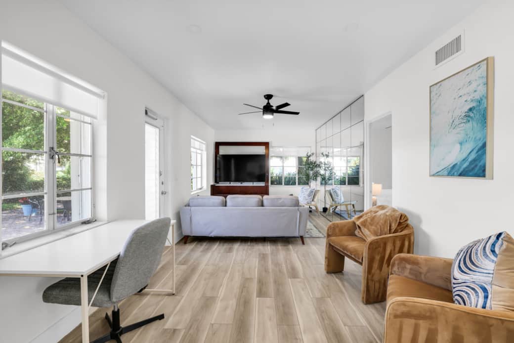 Living room and seating views