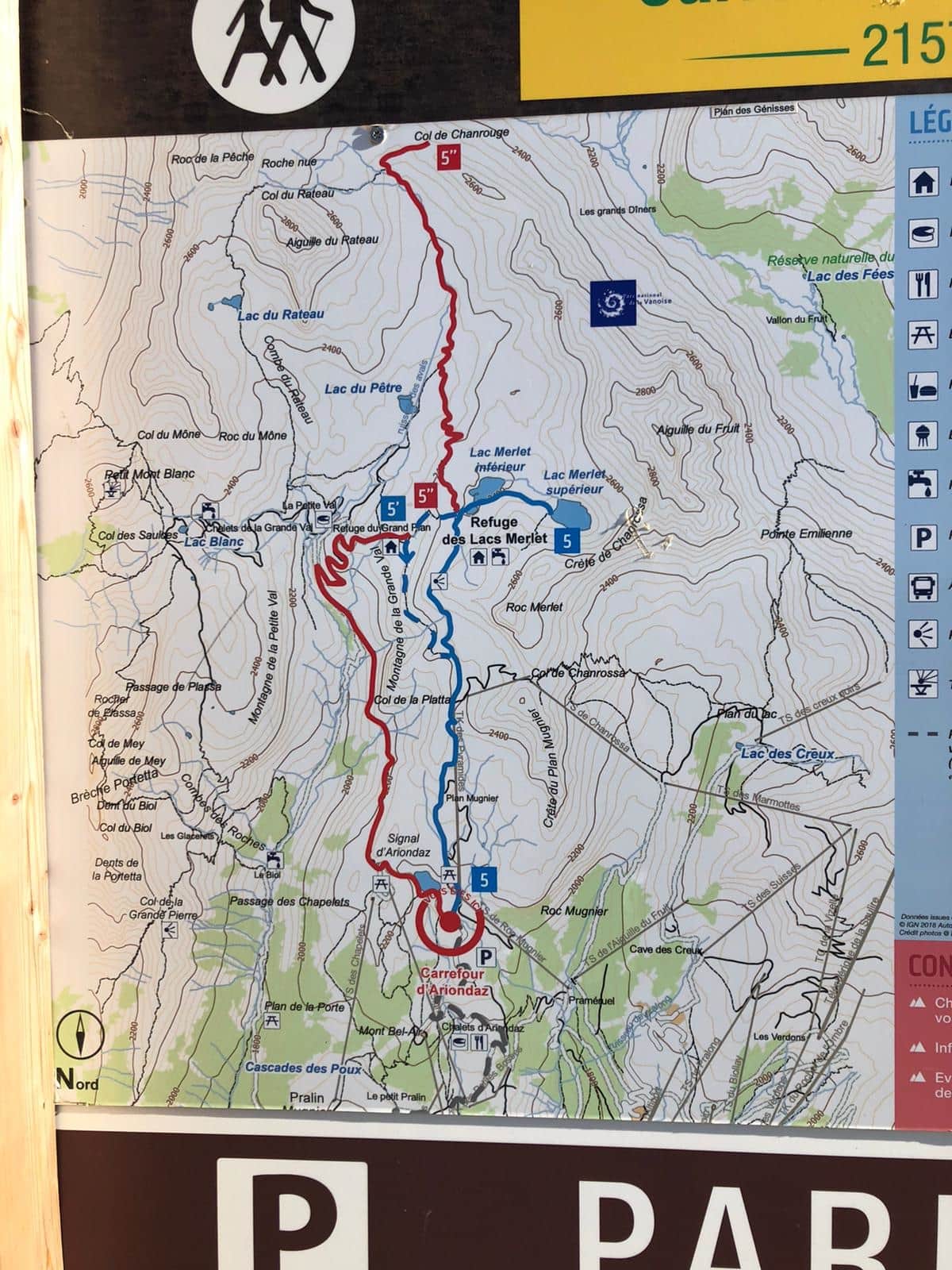 Randonnée Lacs Merlet par le refuge du Grand Plan