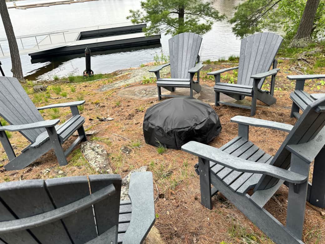 Firepit and Dock