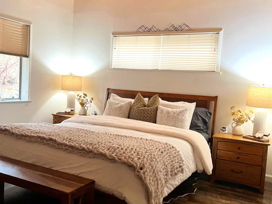 Downstairs Bedroom with King bed 