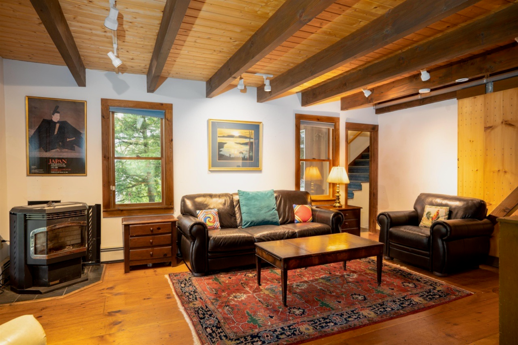 A cozy second living space for reading, relaxing, or watching your favorite show