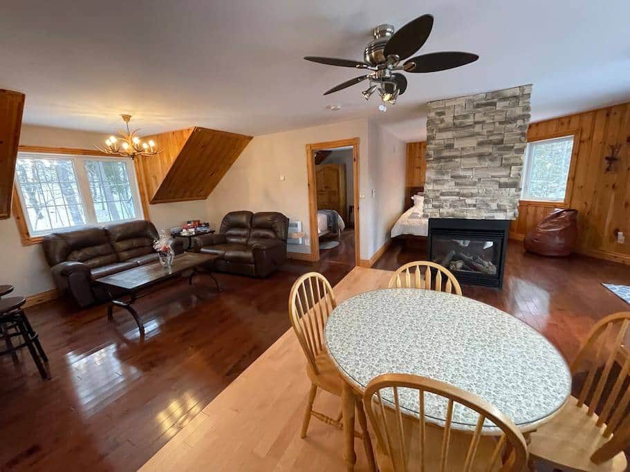 Comfortable loft—ideal for unwinding and relaxation 