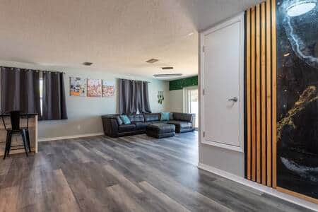 Step right into our spacious, open living area with plenty of natural light! Large enough for all