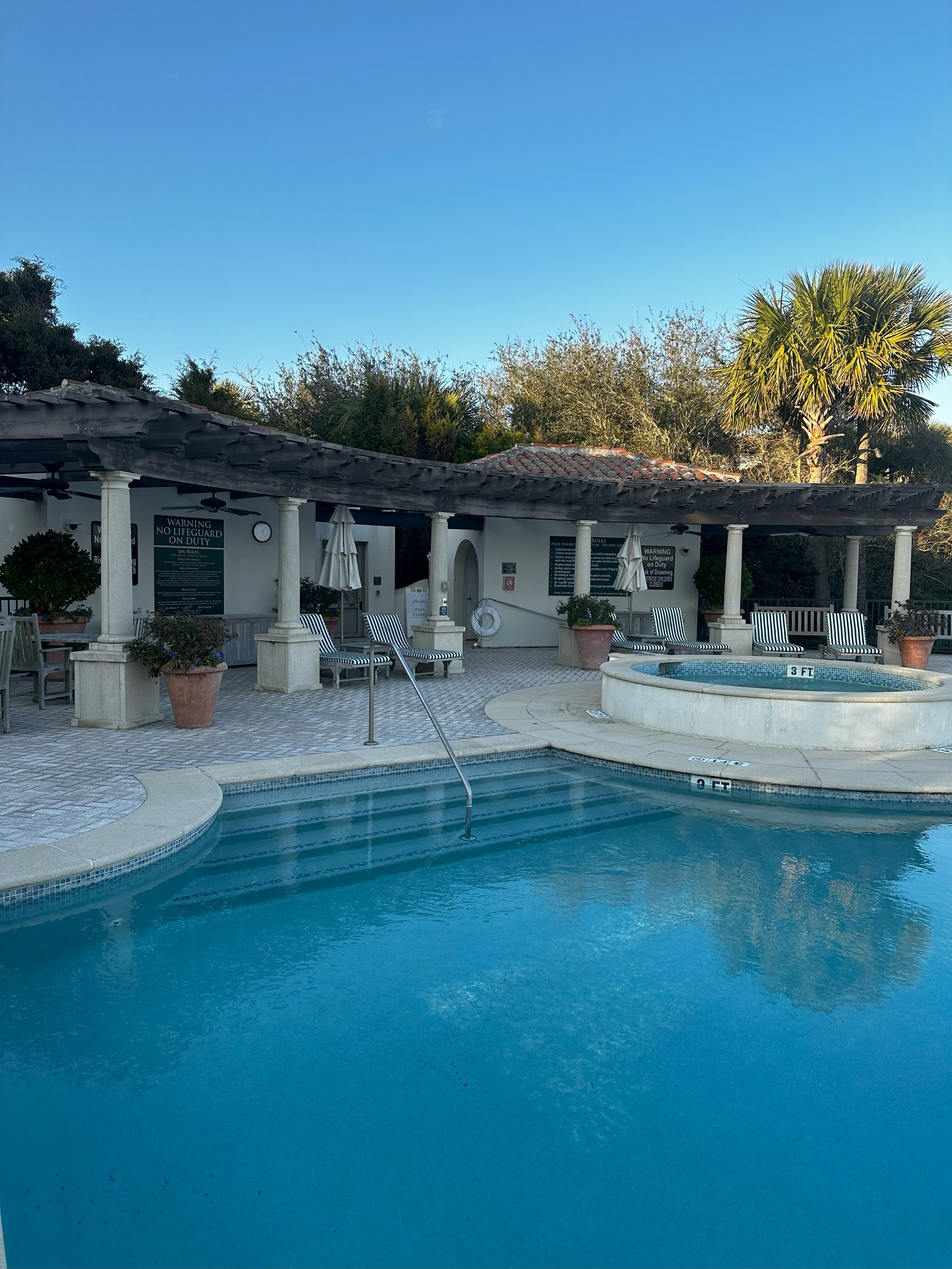Sea Island hot tub