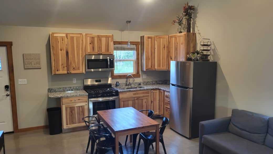 Kitchen in Cabins 2, 3, and 4