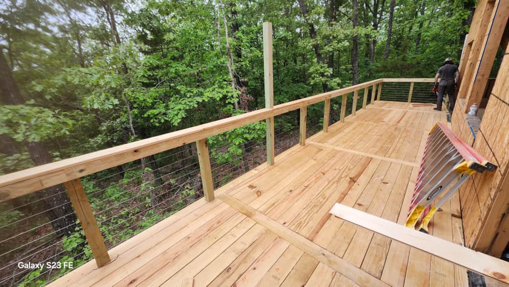 DECK IS DONE!