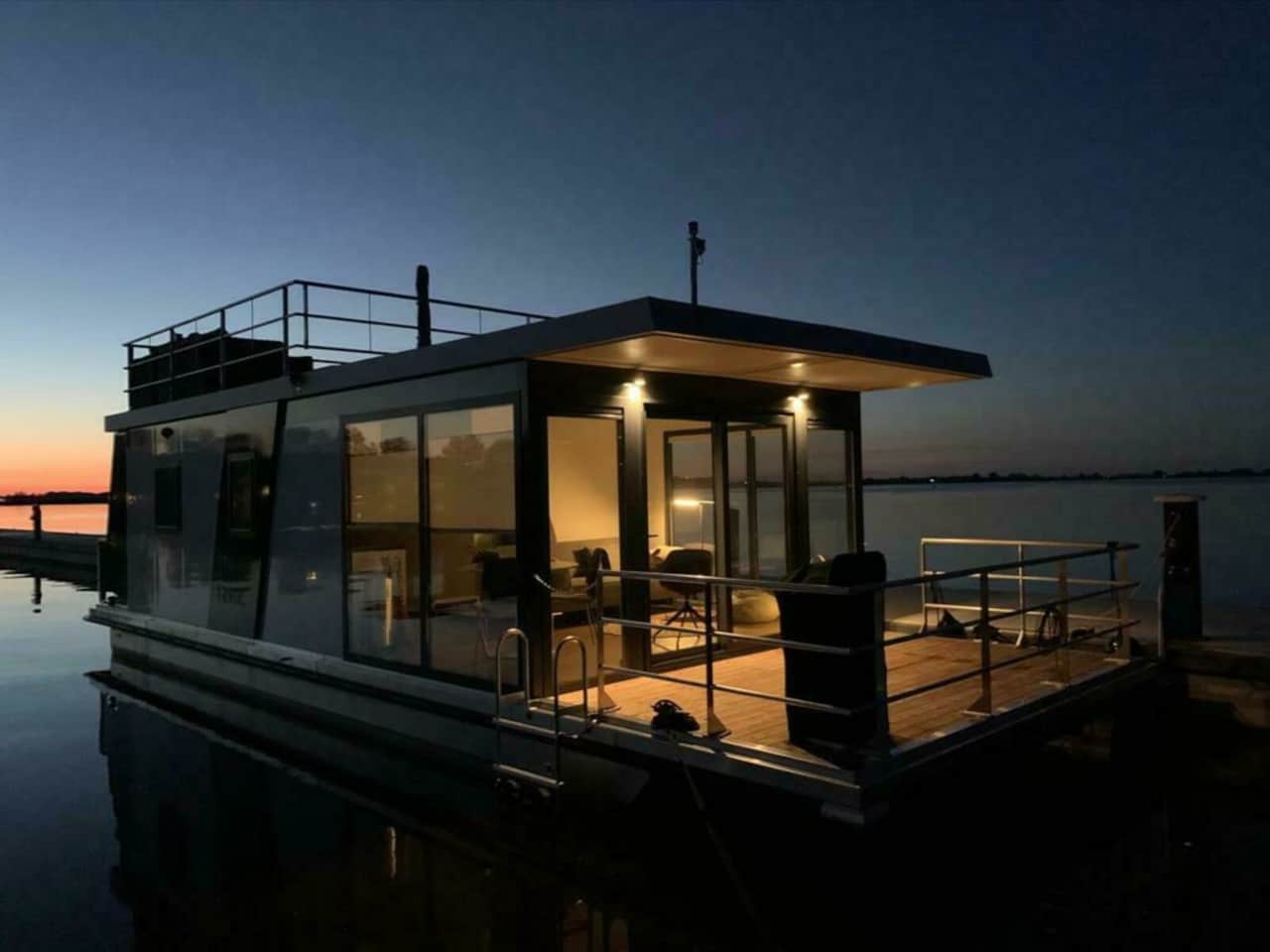 Dark exterior
