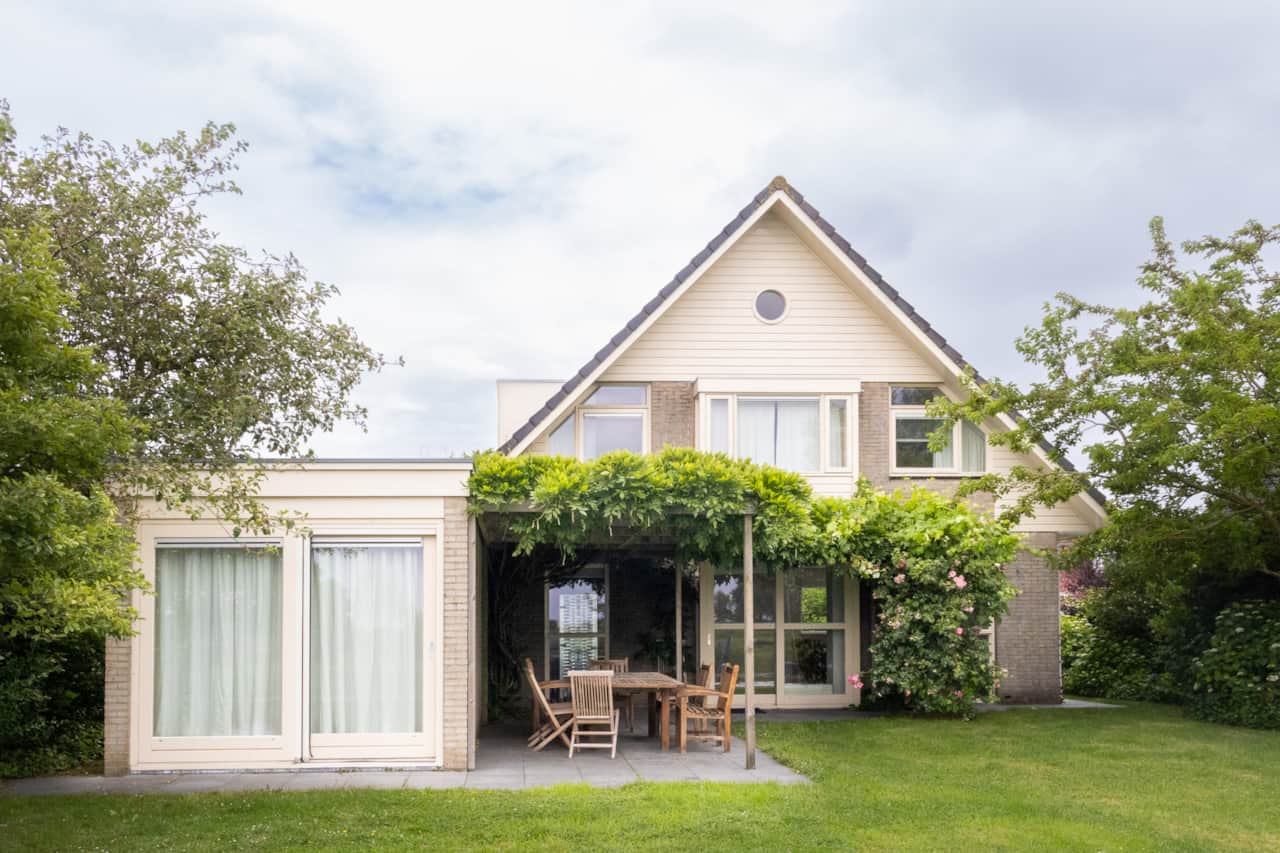 Achterkant huis