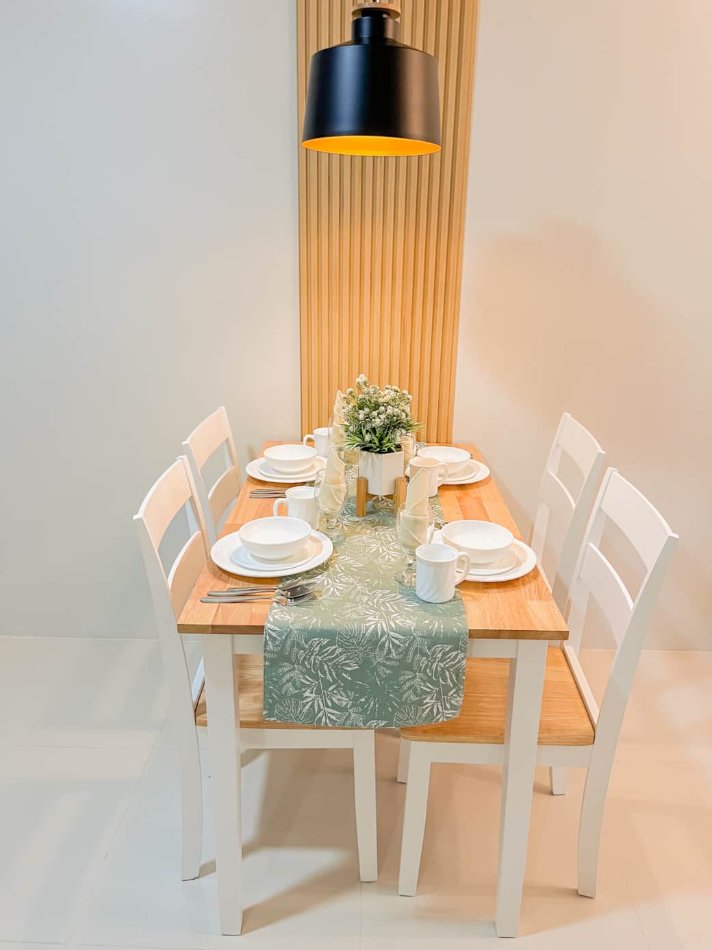 elegant dining space
