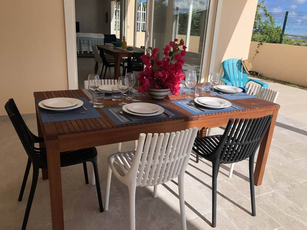 Dining table on the terrace Matisse 